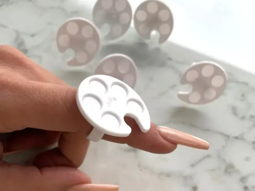 ANILLO PLÁSTICO PALETA NAIL ART