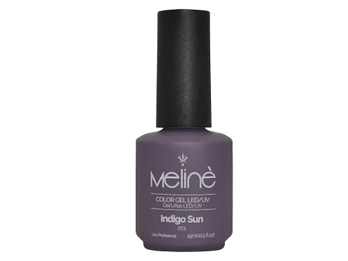 ESMALTE MELINÉ SEMI PERMANENTE - 15ml - #203 - INDIGO SUN