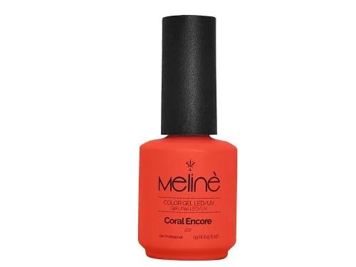 ESMALTE MELINÉ SEMI PERMANENTE - 15ml - #222 - CORAL ENCORE