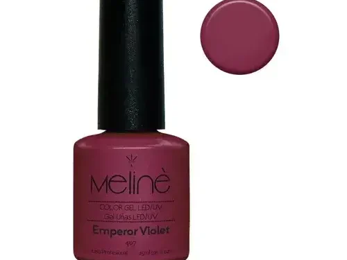 ESMALTE MELINÉ SEMI PERMANENTE - 15ml - #407 - EMPEROR VIOLET