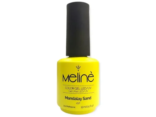 ESMALTE MELINÉ SEMI PERMANENTE - 15ml - #458 - MANDALAY SAND