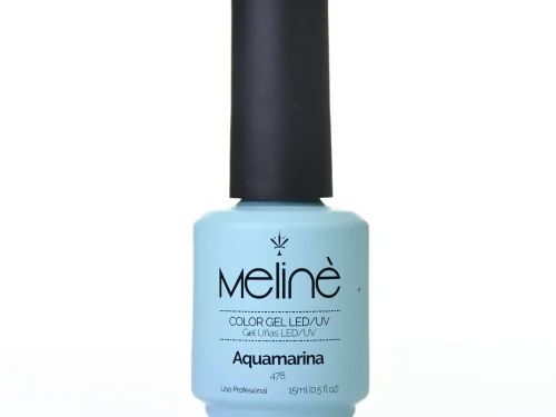 ESMALTE MELINÉ SEMI PERMANENTE - 15ml - #478 - AGUAMARINA