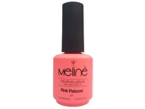 ESMALTE MELINÉ SEMI PERMANENTE - 15ml - #516 - PINK PALAZO