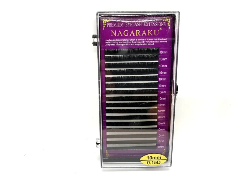 EXTENSIÓN DE PESTAÑAS NAGARAKU - CURL D - GROSOR 0.15 - Image 4