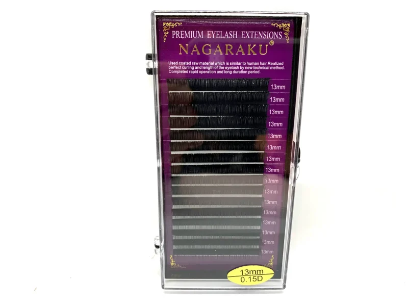 EXTENSIÓN DE PESTAÑAS NAGARAKU - CURL D - GROSOR 0.15 - Image 7