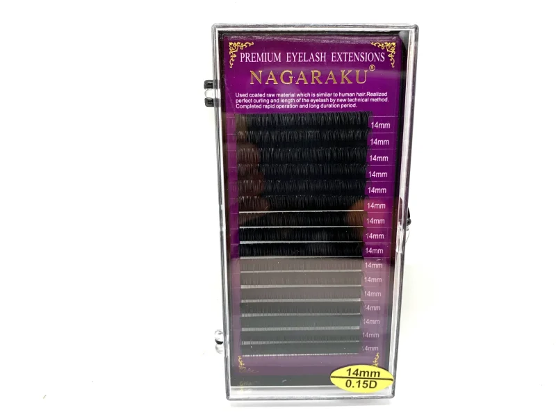 EXTENSIÓN DE PESTAÑAS NAGARAKU - CURL D - GROSOR 0.15 - Image 8