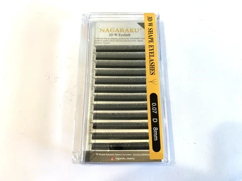 EXTENSIÓN DE PESTAÑAS NAGARAKU TECNOLÓGICAS W3D - CURL D - GROSOR 0.07