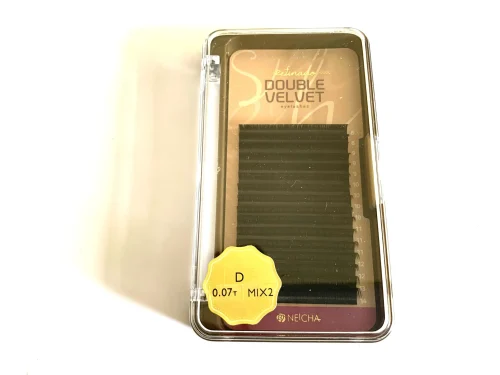 Alternative view of EXTENSIÓN DE PESTAÑAS NEICHA PREMIUM DOBLE VELVET – GROSOR 0.07 - MIX