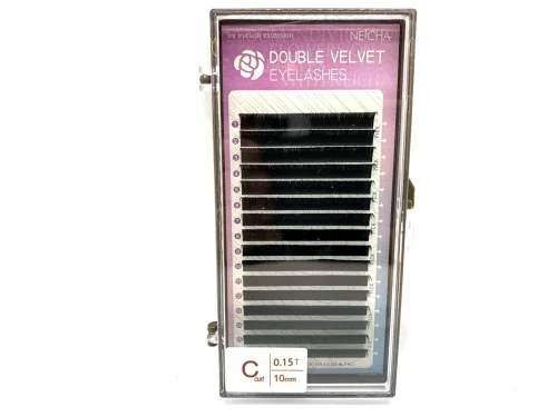 Alternative view of EXTENSIÓN DE PESTAÑAS NEICHA PREMIUM DOUBLE VELVET - CURL C - GROSOR 0.15