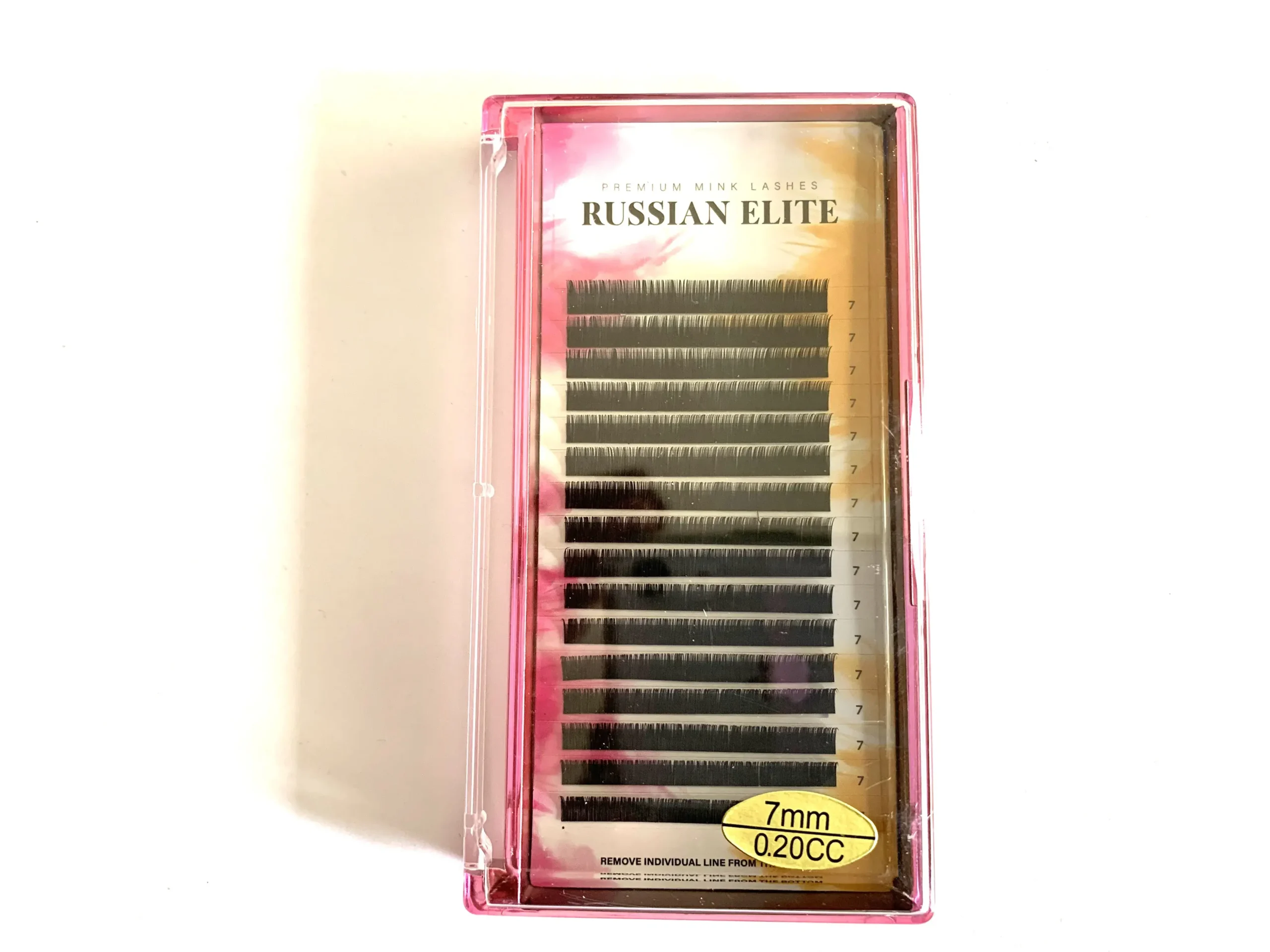EXTENSIÓN DE PESTAÑAS NEICHA RUSSIAN ELITE - CURL CC - GROSOR 0.20
