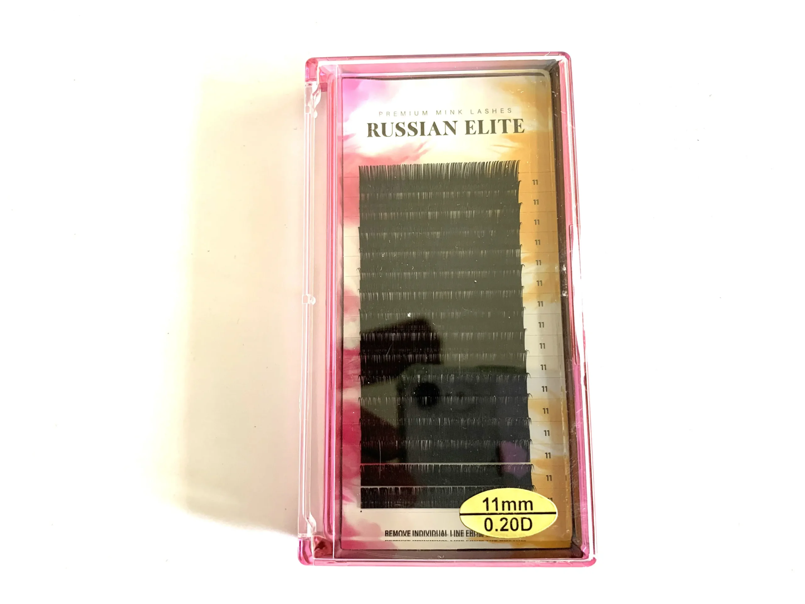 EXTENSIÓN DE PESTAÑAS NEICHA RUSSIAN ELITE - CURL D - GROSOR 0.20 - Imagen 5