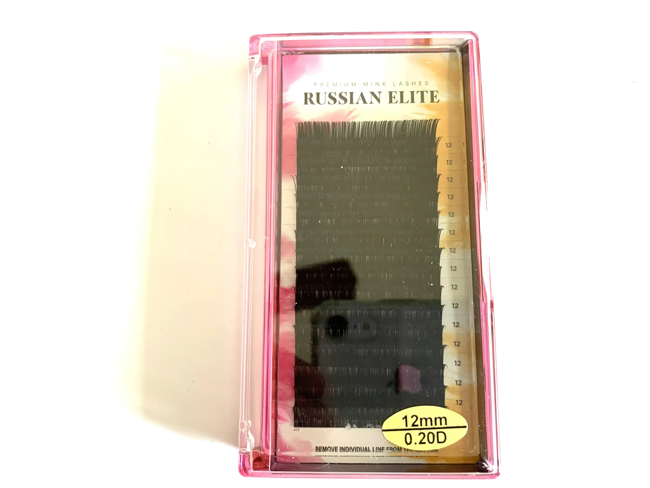 EXTENSIÓN DE PESTAÑAS NEICHA RUSSIAN ELITE - CURL D - GROSOR 0.20 - Imagen 6