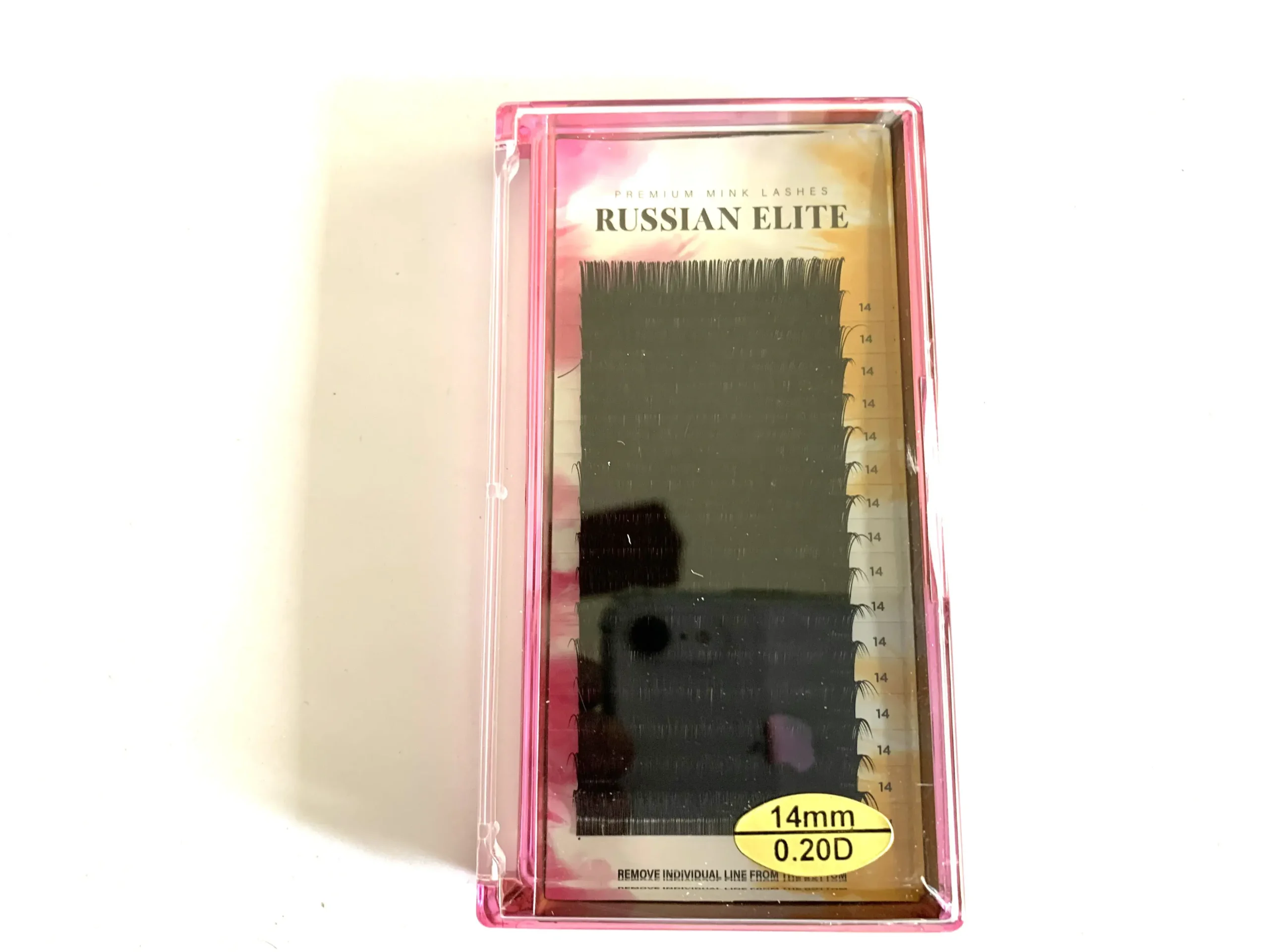 EXTENSIÓN DE PESTAÑAS NEICHA RUSSIAN ELITE - CURL D - GROSOR 0.20 - Imagen 8