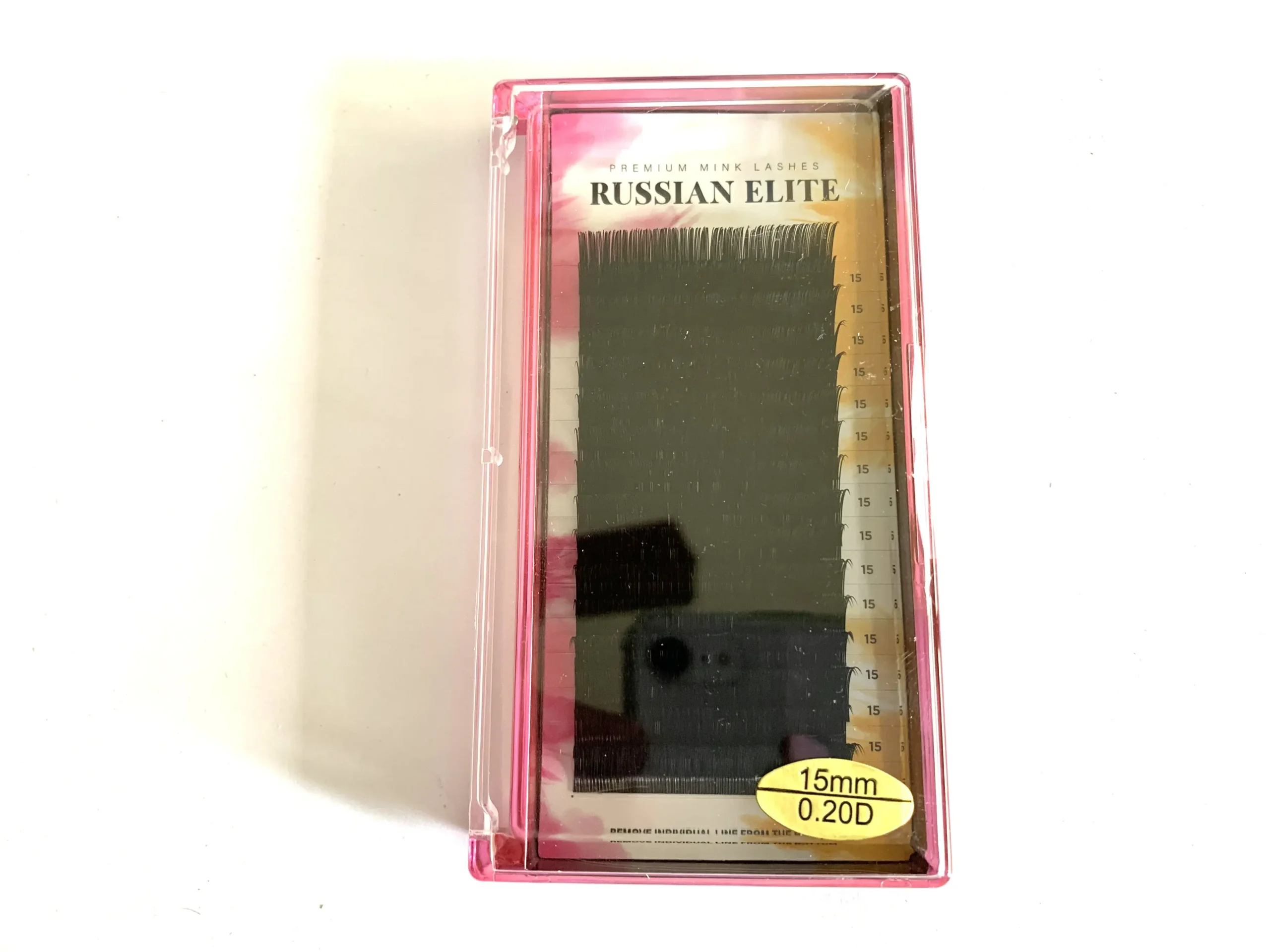 EXTENSIÓN DE PESTAÑAS NEICHA RUSSIAN ELITE - CURL D - GROSOR 0.20 - Imagen 9