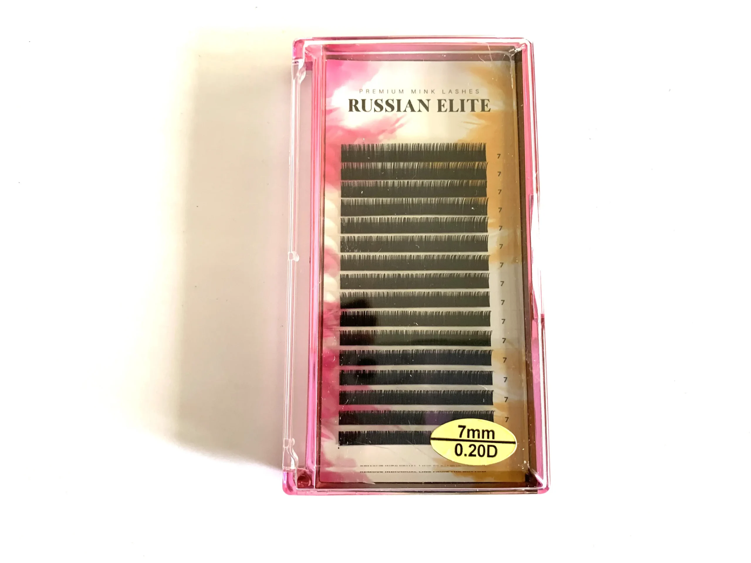 EXTENSIÓN DE PESTAÑAS NEICHA RUSSIAN ELITE - CURL D - GROSOR 0.20