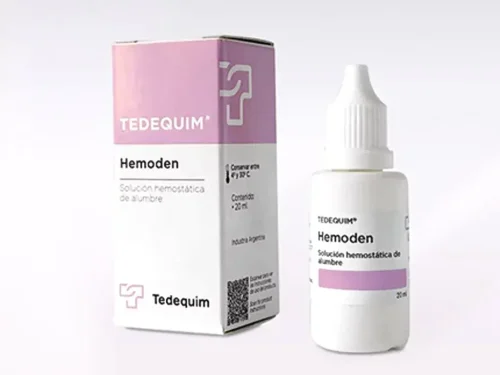 HEMODEN SOLUCIÓN HEMOSTÁTICA DE ALUMBRE - TEDEQUIM - 20ml