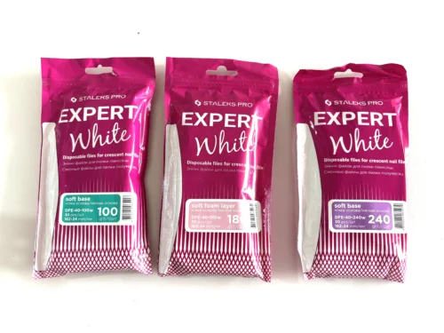 KIT ABRASIVO REEMPLAZABLE LIMA WHITE - STALEKS PRO - EXPERT 40