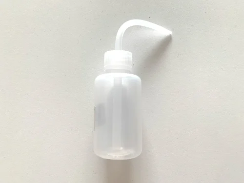 MINI BOTELLA DE LAVADO - LIMPIEZA - CON TUBO - (150ml) - TRANSPARANTE