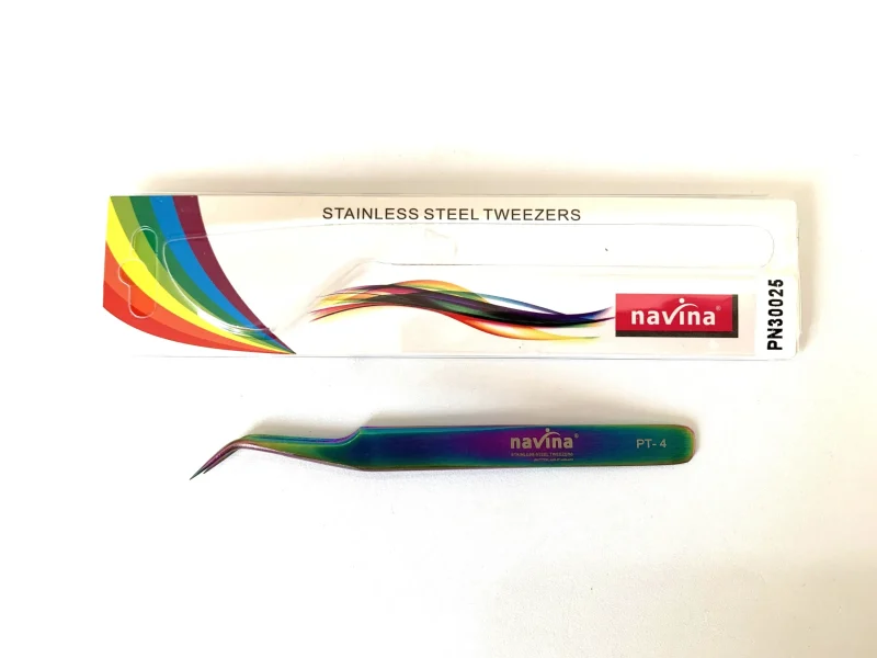PINZA NAVINA – ACERO INOXIDABLE CURVA PT -4 - Image 2