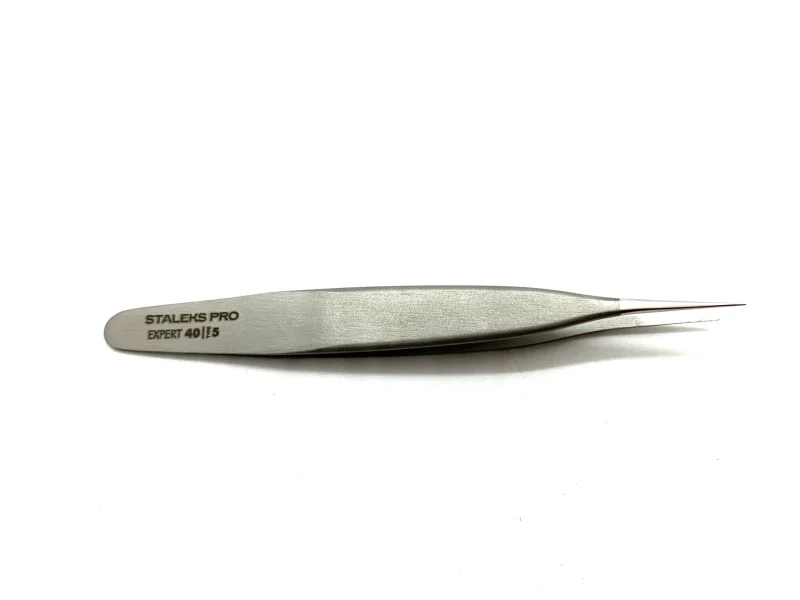 PINZA STALEKS PRO PARA PESTAÑAS- ACERO INOXIDABLE – EXPERT 40 - Image 5
