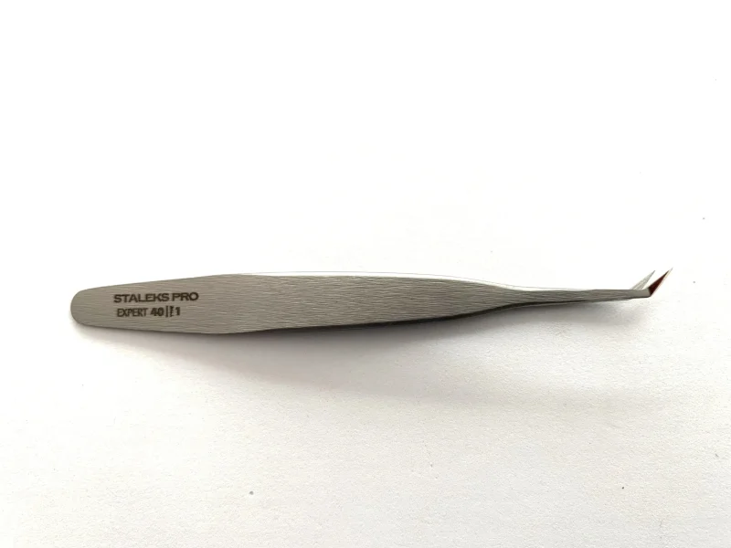 PINZA STALEKS PRO PARA PESTAÑAS- ACERO INOXIDABLE – EXPERT 40 - Image 2