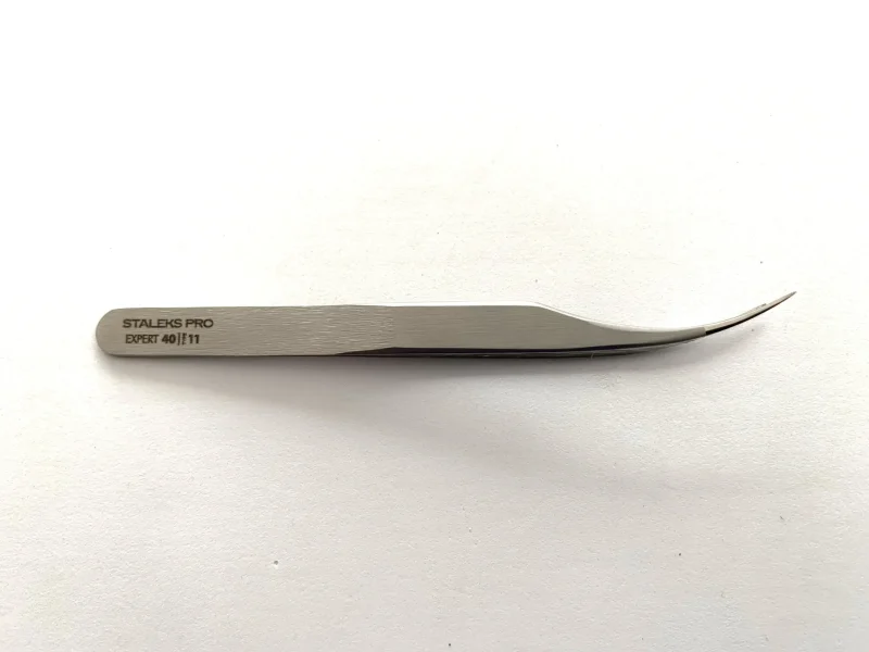 PINZA STALEKS PRO PARA PESTAÑAS- ACERO INOXIDABLE – EXPERT 40 - Image 9