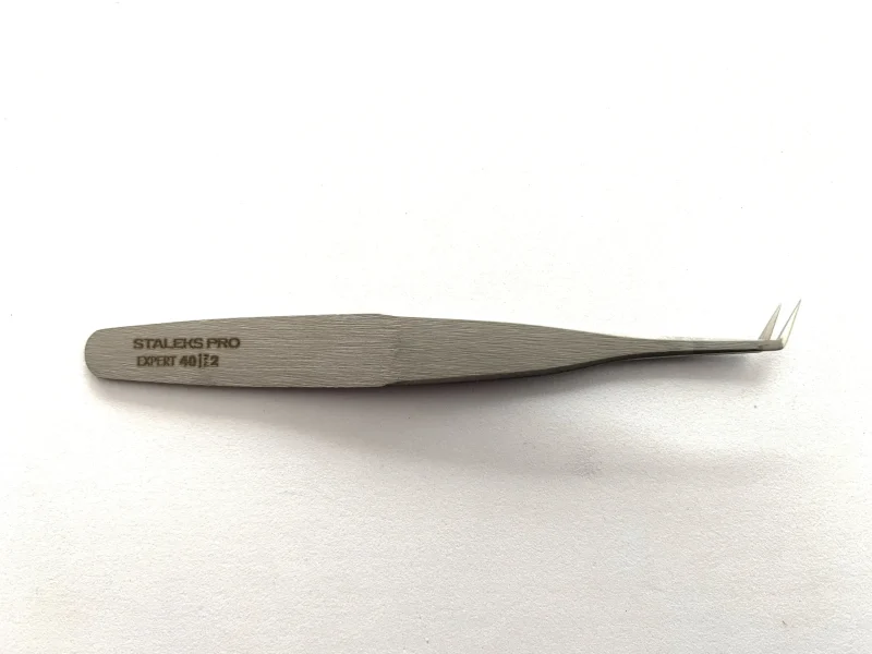 PINZA STALEKS PRO PARA PESTAÑAS- ACERO INOXIDABLE – EXPERT 40 - Image 3