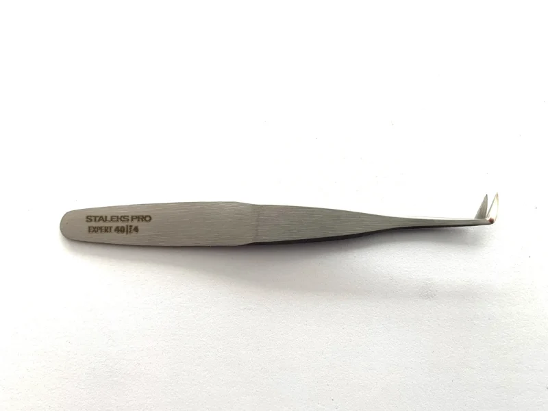 PINZA STALEKS PRO PARA PESTAÑAS- ACERO INOXIDABLE – EXPERT 40 - Image 4