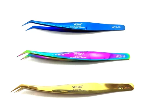 PINZA VOLUMEN VETUS COLLECTION - ACERO INOXIDABLE - MCS 19