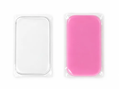 SOPORTE DE PESTAÑAS - RECTANGULAR DE SILICONA PARA FRENTE