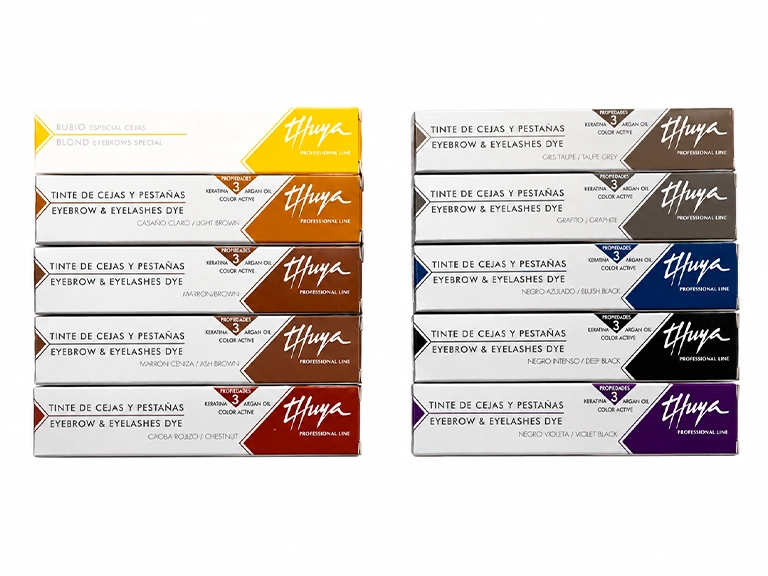 TINTE- TINTURA THUYA PARA CEJAS Y PESTAÑAS - CON KERATINA Y ARGAN - 14ml