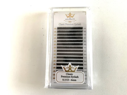 EXTENSIÓN DE PESTAÑAS THE LION BEAUTY - CURL D - GROSOR 0.15