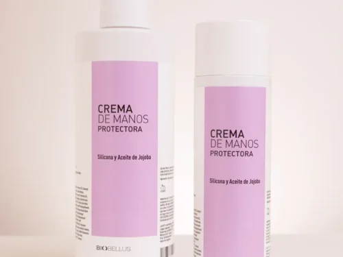 CREMA DE MANOS PROTECTORA - BIOBELLUS - SILICONA Y ACEITE DE JOJOBA