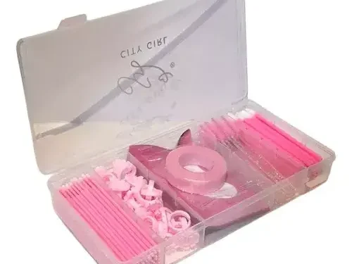 Alternative view of KIT DE ACCESORIOS CITY GIRL (CEPILLOS, APLICADORES, MICROHISOPOS, ANILLOS, ETC)