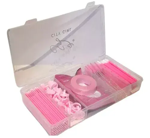 KIT DE ACCESORIOS CITY GIRL (CEPILLOS, APLICADORES, MICROHISOPOS, ANILLOS, ETC) - Image 2