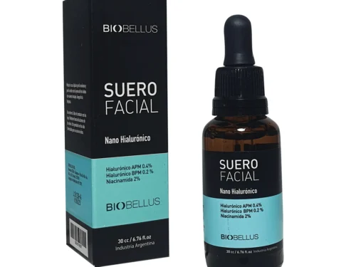 SUERO FACIAL - BIOBELLUS - NANO HIALURÓNICO - 30cc