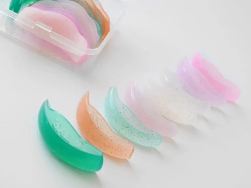 Alternative view of MOLDES (BIGUDIES) ANATÓMICOS SOFT MULTICOLOR CON GLITTER