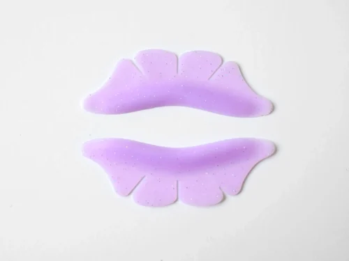 MOLDES (BIGUDIES) ANATÓMICOS PARA PESTAÑAS INFERIORES FLOR - VIOLETA