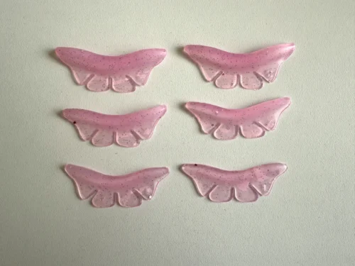 Alternative view of MOLDES (BIGUDIES) PESTAÑAS INFERIORES FLORES ROSAS X3