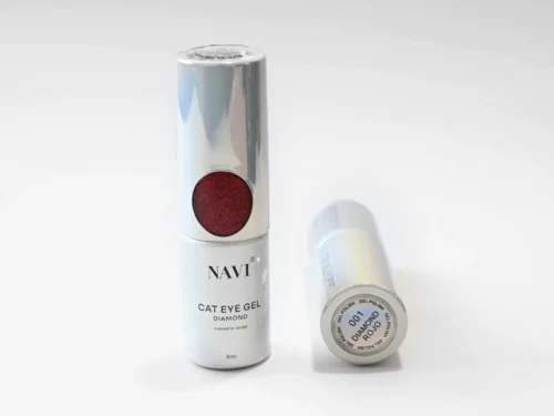 ESMALTE NAVI SEMI PERMANENTE - CATE EYE GEL - 8ml - DIAMOND ROJO - #1