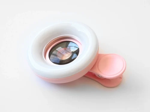 Alternative view of LENTE MACRO LUZ LED - ROSA