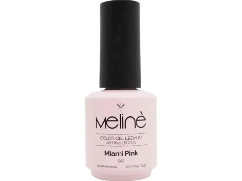 ESMALTE MELINE SEMI PERMANENTE-15 ML - #943- MIAMI PINK