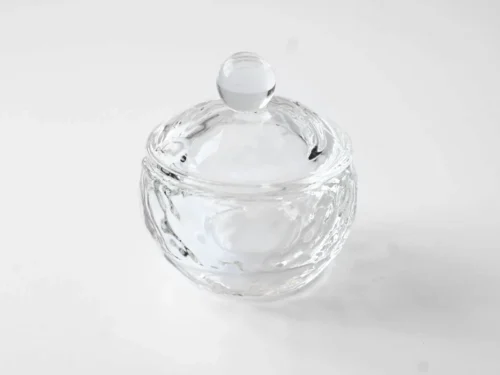 VASO DAPPEN REDONDO - VIDRIO CON TAPA