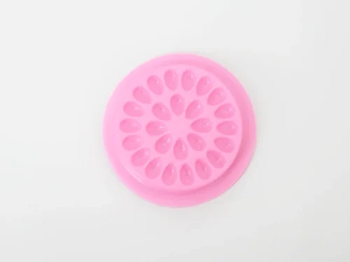 Alternative view of PORTAPEGAMENTO - REDONDO TIPO FLOR CON STICKER - ROSA