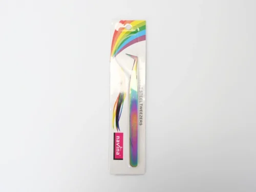 PINZA VOLUMEN NAVINA - ACERO INOXIDABLE RAINBOW - PT -7