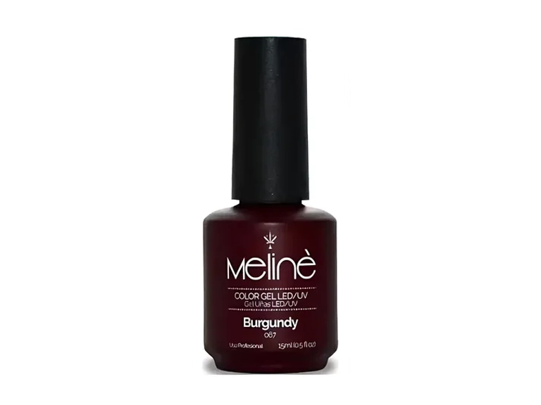 ESMALTE MELINE SEMIPERMANENTE - 15 ml- #067- BURGUNDY
