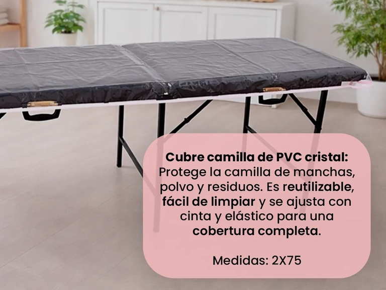 CUBRECAMILLA CRISTAL PVC (2X75) - Imagen 3