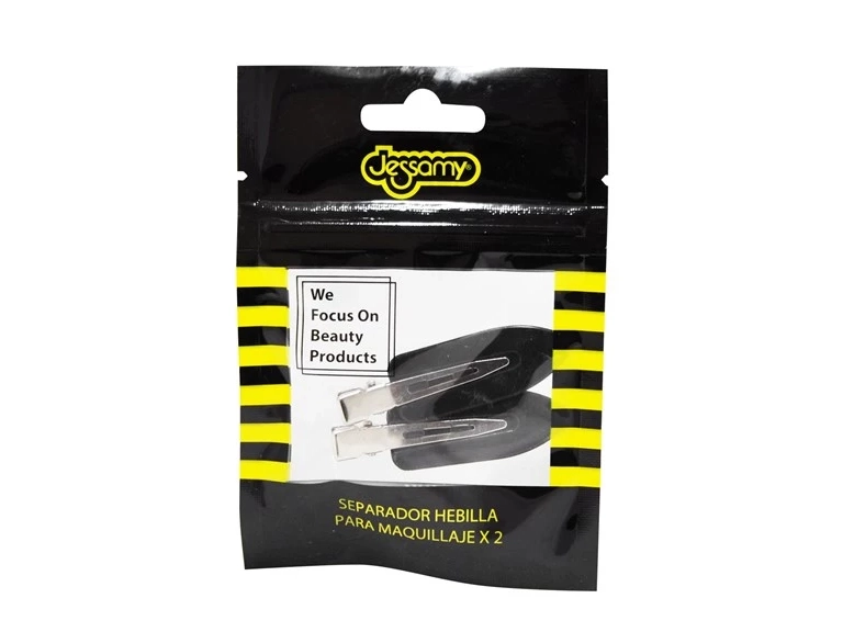 SEPARADOR HEBILLA PARA MAQUILLAJE X2- JESSAMY - Imagen 2