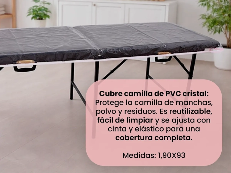 CUBRECAMILLA CRISTAL PVC-(1,90X93) - Imagen 4