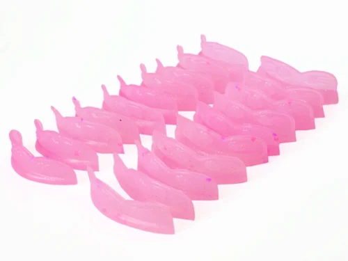 MOLDES (BIGUDIES) PINK HEART (X10)